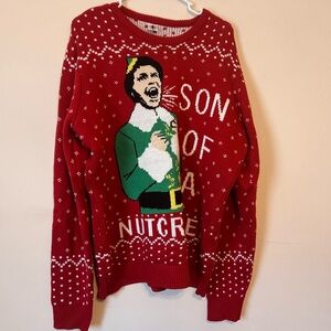 ELF Christmas Sweater “son of a nutcracker” unisex